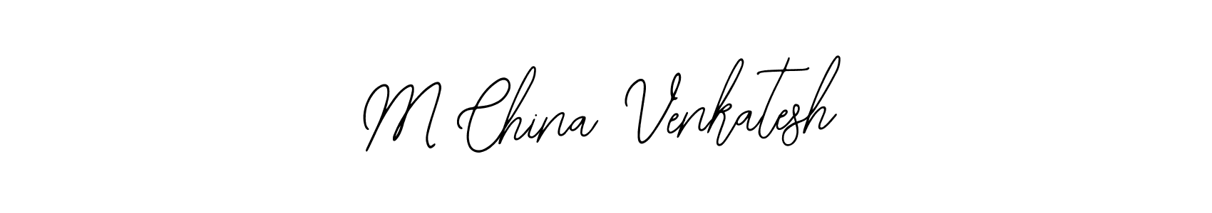 Also we have M China Venkatesh name is the best signature style. Create professional handwritten signature collection using Bearetta-2O07w autograph style. M China Venkatesh signature style 12 images and pictures png