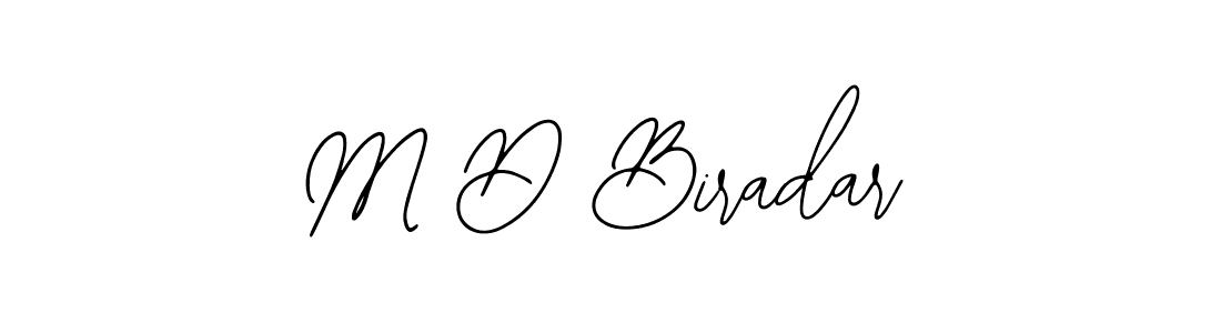 Create a beautiful signature design for name M D Biradar. With this signature (Bearetta-2O07w) fonts, you can make a handwritten signature for free. M D Biradar signature style 12 images and pictures png