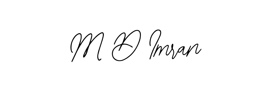 if you are searching for the best signature style for your name M D Imran. so please give up your signature search. here we have designed multiple signature styles  using Bearetta-2O07w. M D Imran signature style 12 images and pictures png