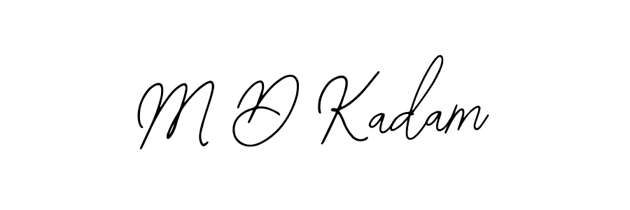 Best and Professional Signature Style for M D Kadam. Bearetta-2O07w Best Signature Style Collection. M D Kadam signature style 12 images and pictures png