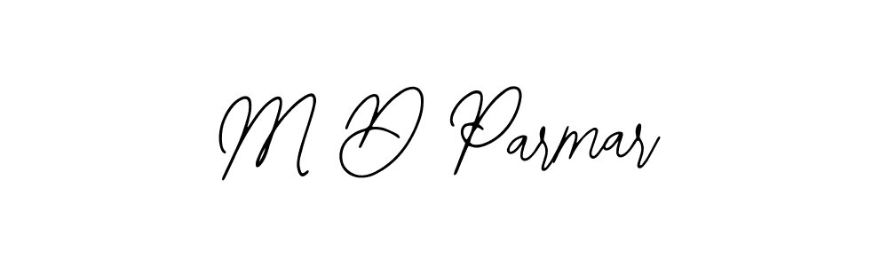 How to make M D Parmar signature? Bearetta-2O07w is a professional autograph style. Create handwritten signature for M D Parmar name. M D Parmar signature style 12 images and pictures png