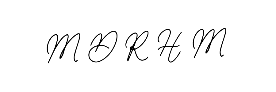 Similarly Bearetta-2O07w is the best handwritten signature design. Signature creator online .You can use it as an online autograph creator for name M D R H M. M D R H M signature style 12 images and pictures png