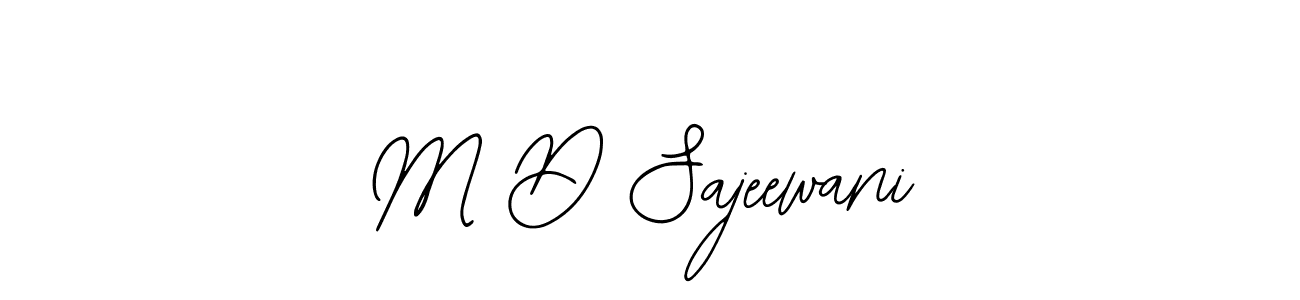 Make a beautiful signature design for name M D Sajeewani. Use this online signature maker to create a handwritten signature for free. M D Sajeewani signature style 12 images and pictures png