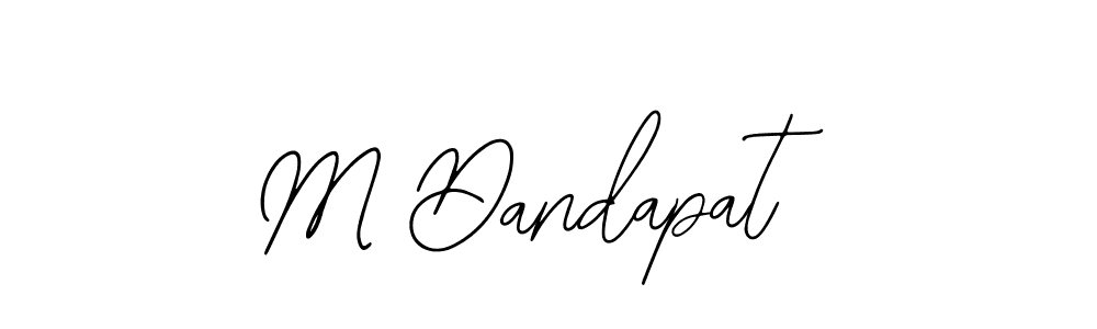 Also You can easily find your signature by using the search form. We will create M Dandapat name handwritten signature images for you free of cost using Bearetta-2O07w sign style. M Dandapat signature style 12 images and pictures png