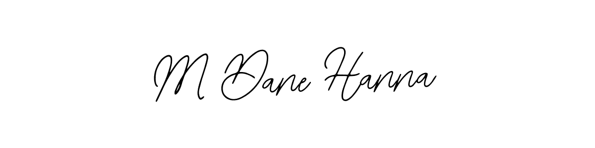 The best way (Bearetta-2O07w) to make a short signature is to pick only two or three words in your name. The name M Dane Hanna include a total of six letters. For converting this name. M Dane Hanna signature style 12 images and pictures png