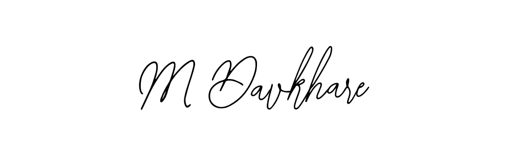 It looks lik you need a new signature style for name M Davkhare. Design unique handwritten (Bearetta-2O07w) signature with our free signature maker in just a few clicks. M Davkhare signature style 12 images and pictures png