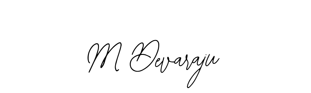 Use a signature maker to create a handwritten signature online. With this signature software, you can design (Bearetta-2O07w) your own signature for name M Devaraju. M Devaraju signature style 12 images and pictures png