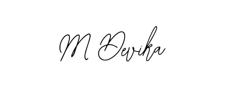 M Devika stylish signature style. Best Handwritten Sign (Bearetta-2O07w) for my name. Handwritten Signature Collection Ideas for my name M Devika. M Devika signature style 12 images and pictures png