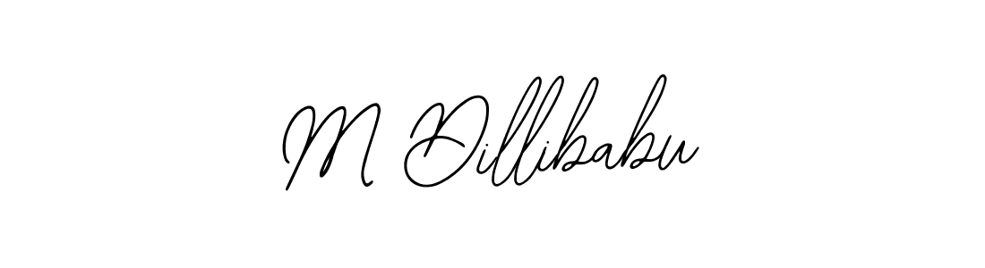 Make a beautiful signature design for name M Dillibabu. With this signature (Bearetta-2O07w) style, you can create a handwritten signature for free. M Dillibabu signature style 12 images and pictures png