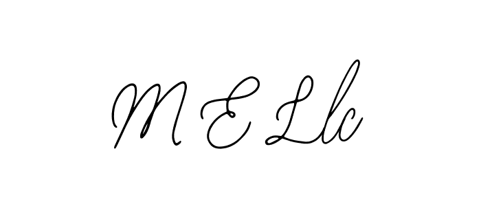 Similarly Bearetta-2O07w is the best handwritten signature design. Signature creator online .You can use it as an online autograph creator for name M E Llc. M E Llc signature style 12 images and pictures png