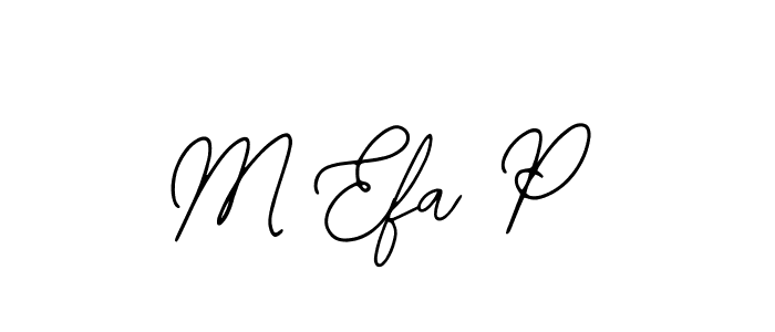 M Efa P stylish signature style. Best Handwritten Sign (Bearetta-2O07w) for my name. Handwritten Signature Collection Ideas for my name M Efa P. M Efa P signature style 12 images and pictures png