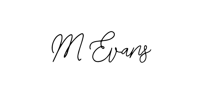 Also we have M Evans name is the best signature style. Create professional handwritten signature collection using Bearetta-2O07w autograph style. M Evans signature style 12 images and pictures png