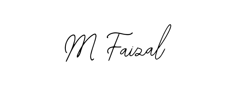 The best way (Bearetta-2O07w) to make a short signature is to pick only two or three words in your name. The name M Faizal include a total of six letters. For converting this name. M Faizal signature style 12 images and pictures png