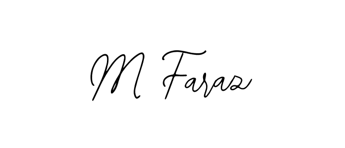 Also we have M Faraz name is the best signature style. Create professional handwritten signature collection using Bearetta-2O07w autograph style. M Faraz signature style 12 images and pictures png