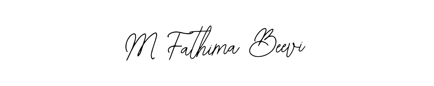 Also You can easily find your signature by using the search form. We will create M Fathima Beevi name handwritten signature images for you free of cost using Bearetta-2O07w sign style. M Fathima Beevi signature style 12 images and pictures png