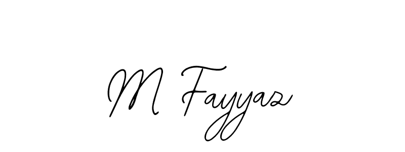 M Fayyaz stylish signature style. Best Handwritten Sign (Bearetta-2O07w) for my name. Handwritten Signature Collection Ideas for my name M Fayyaz. M Fayyaz signature style 12 images and pictures png