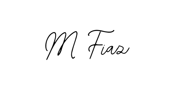 How to make M Fiaz signature? Bearetta-2O07w is a professional autograph style. Create handwritten signature for M Fiaz name. M Fiaz signature style 12 images and pictures png