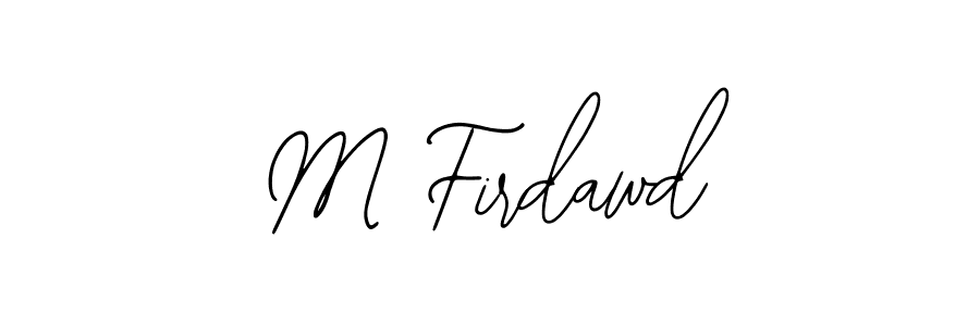 Once you've used our free online signature maker to create your best signature Bearetta-2O07w style, it's time to enjoy all of the benefits that M Firdawd name signing documents. M Firdawd signature style 12 images and pictures png
