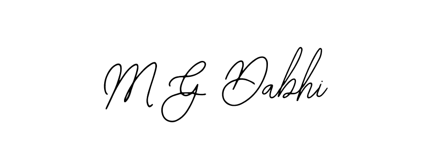 Once you've used our free online signature maker to create your best signature Bearetta-2O07w style, it's time to enjoy all of the benefits that M G Dabhi name signing documents. M G Dabhi signature style 12 images and pictures png