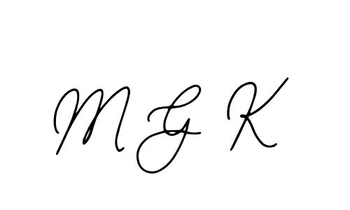 Best and Professional Signature Style for M G K. Bearetta-2O07w Best Signature Style Collection. M G K signature style 12 images and pictures png