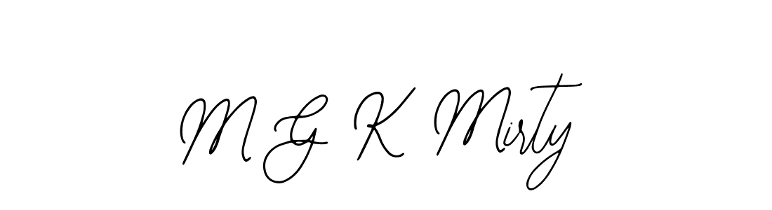 if you are searching for the best signature style for your name M G K Mirty. so please give up your signature search. here we have designed multiple signature styles  using Bearetta-2O07w. M G K Mirty signature style 12 images and pictures png