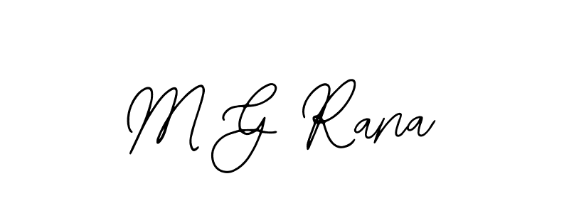 Similarly Bearetta-2O07w is the best handwritten signature design. Signature creator online .You can use it as an online autograph creator for name M G Rana. M G Rana signature style 12 images and pictures png