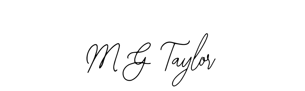 How to Draw M G Taylor signature style? Bearetta-2O07w is a latest design signature styles for name M G Taylor. M G Taylor signature style 12 images and pictures png