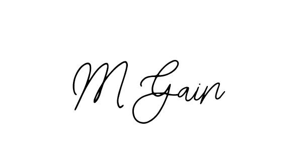 Similarly Bearetta-2O07w is the best handwritten signature design. Signature creator online .You can use it as an online autograph creator for name M Gain. M Gain signature style 12 images and pictures png