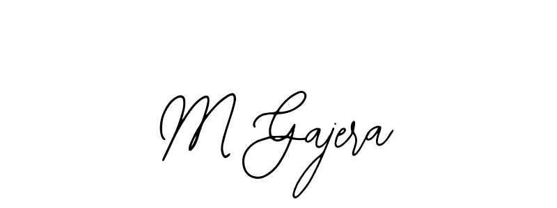 Make a beautiful signature design for name M Gajera. Use this online signature maker to create a handwritten signature for free. M Gajera signature style 12 images and pictures png
