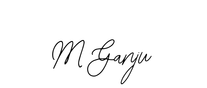 You can use this online signature creator to create a handwritten signature for the name M Ganju. This is the best online autograph maker. M Ganju signature style 12 images and pictures png