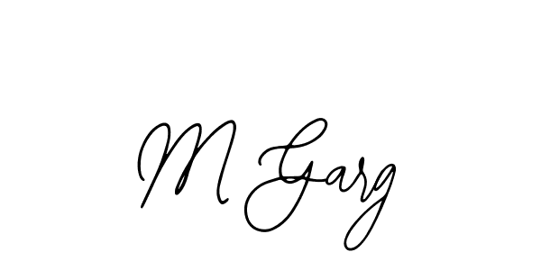 if you are searching for the best signature style for your name M Garg. so please give up your signature search. here we have designed multiple signature styles  using Bearetta-2O07w. M Garg signature style 12 images and pictures png