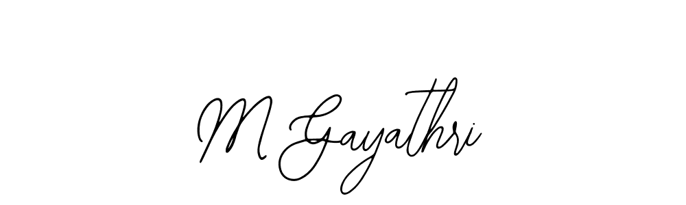 Similarly Bearetta-2O07w is the best handwritten signature design. Signature creator online .You can use it as an online autograph creator for name M Gayathri. M Gayathri signature style 12 images and pictures png