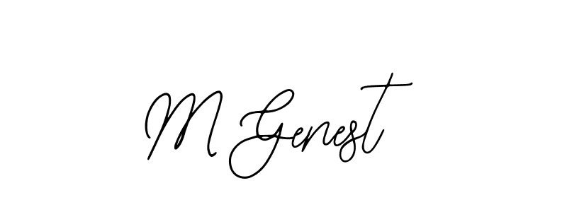 Also You can easily find your signature by using the search form. We will create M Genest name handwritten signature images for you free of cost using Bearetta-2O07w sign style. M Genest signature style 12 images and pictures png