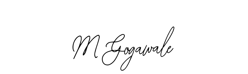 It looks lik you need a new signature style for name M Gogawale. Design unique handwritten (Bearetta-2O07w) signature with our free signature maker in just a few clicks. M Gogawale signature style 12 images and pictures png