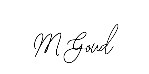 Make a beautiful signature design for name M Goud. Use this online signature maker to create a handwritten signature for free. M Goud signature style 12 images and pictures png