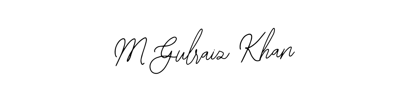 How to Draw M Gulraiz Khan signature style? Bearetta-2O07w is a latest design signature styles for name M Gulraiz Khan. M Gulraiz Khan signature style 12 images and pictures png