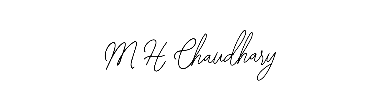 Once you've used our free online signature maker to create your best signature Bearetta-2O07w style, it's time to enjoy all of the benefits that M H Chaudhary name signing documents. M H Chaudhary signature style 12 images and pictures png