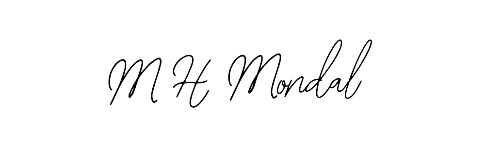 How to make M H Mondal signature? Bearetta-2O07w is a professional autograph style. Create handwritten signature for M H Mondal name. M H Mondal signature style 12 images and pictures png