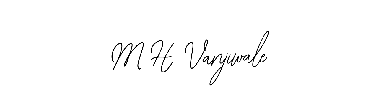 You can use this online signature creator to create a handwritten signature for the name M H Vanjiwale. This is the best online autograph maker. M H Vanjiwale signature style 12 images and pictures png