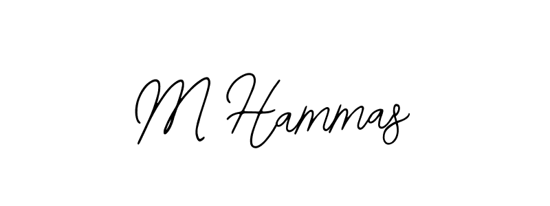 It looks lik you need a new signature style for name M Hammas. Design unique handwritten (Bearetta-2O07w) signature with our free signature maker in just a few clicks. M Hammas signature style 12 images and pictures png