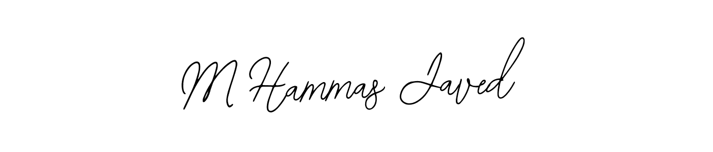 Also we have M Hammas Javed name is the best signature style. Create professional handwritten signature collection using Bearetta-2O07w autograph style. M Hammas Javed signature style 12 images and pictures png