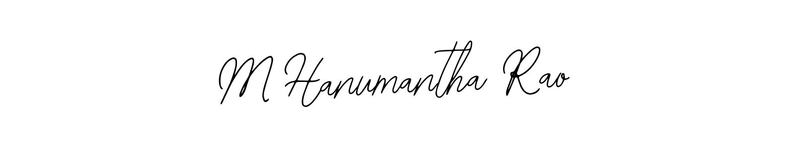 You should practise on your own different ways (Bearetta-2O07w) to write your name (M Hanumantha Rao) in signature. don't let someone else do it for you. M Hanumantha Rao signature style 12 images and pictures png