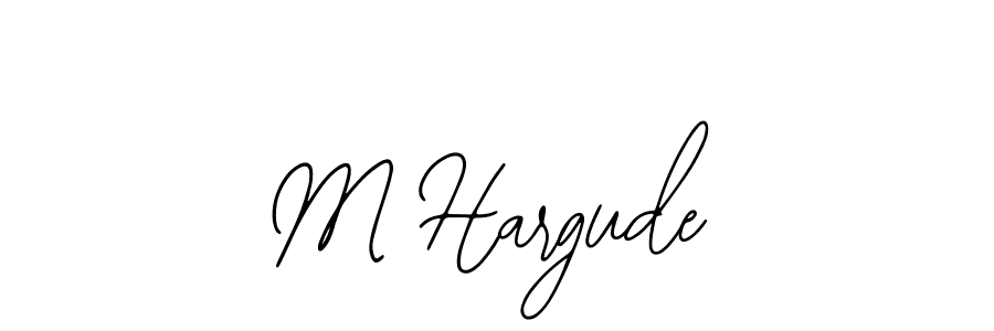 You can use this online signature creator to create a handwritten signature for the name M Hargude. This is the best online autograph maker. M Hargude signature style 12 images and pictures png