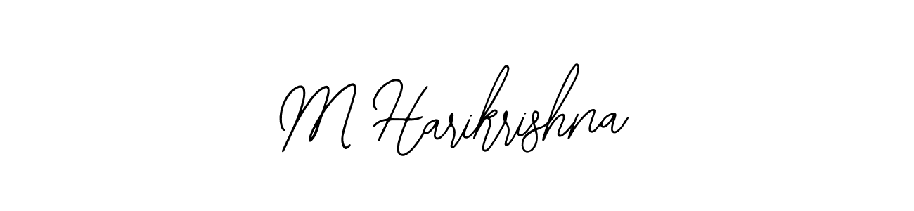 Also we have M Harikrishna name is the best signature style. Create professional handwritten signature collection using Bearetta-2O07w autograph style. M Harikrishna signature style 12 images and pictures png