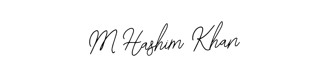 Make a beautiful signature design for name M Hashim Khan. With this signature (Bearetta-2O07w) style, you can create a handwritten signature for free. M Hashim Khan signature style 12 images and pictures png