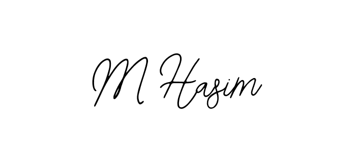 if you are searching for the best signature style for your name M Hasim. so please give up your signature search. here we have designed multiple signature styles  using Bearetta-2O07w. M Hasim signature style 12 images and pictures png