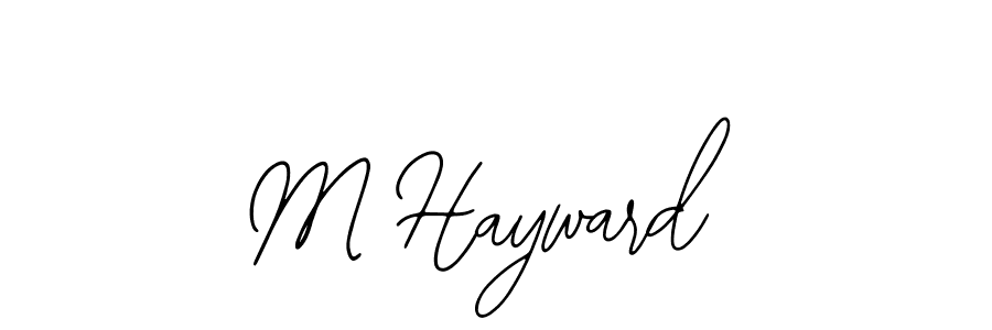 It looks lik you need a new signature style for name M Hayward. Design unique handwritten (Bearetta-2O07w) signature with our free signature maker in just a few clicks. M Hayward signature style 12 images and pictures png