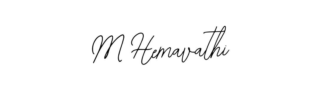 How to Draw M Hemavathi signature style? Bearetta-2O07w is a latest design signature styles for name M Hemavathi. M Hemavathi signature style 12 images and pictures png