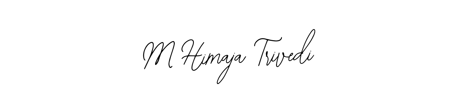 Similarly Bearetta-2O07w is the best handwritten signature design. Signature creator online .You can use it as an online autograph creator for name M Himaja Trivedi. M Himaja Trivedi signature style 12 images and pictures png