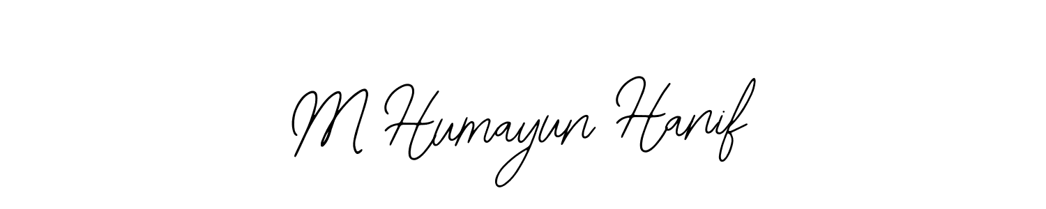 Make a beautiful signature design for name M Humayun Hanif. Use this online signature maker to create a handwritten signature for free. M Humayun Hanif signature style 12 images and pictures png